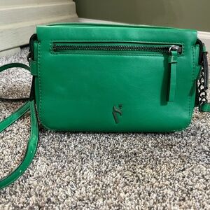Simply Vera Green Crossbody Bag